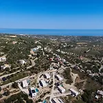 Villa Avgi With Private Pool And Sea View Rétino
