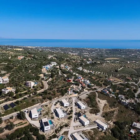 Вилла Avgi With Private Pool And Sea View Ретимно