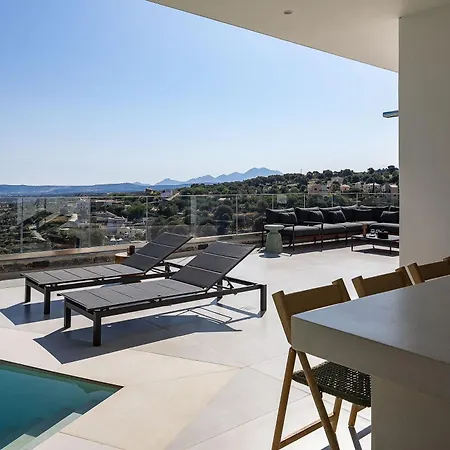 Avgi With Private Pool And Sea View