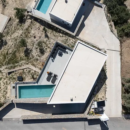 Avgi With Private Pool And Sea View Вілла *