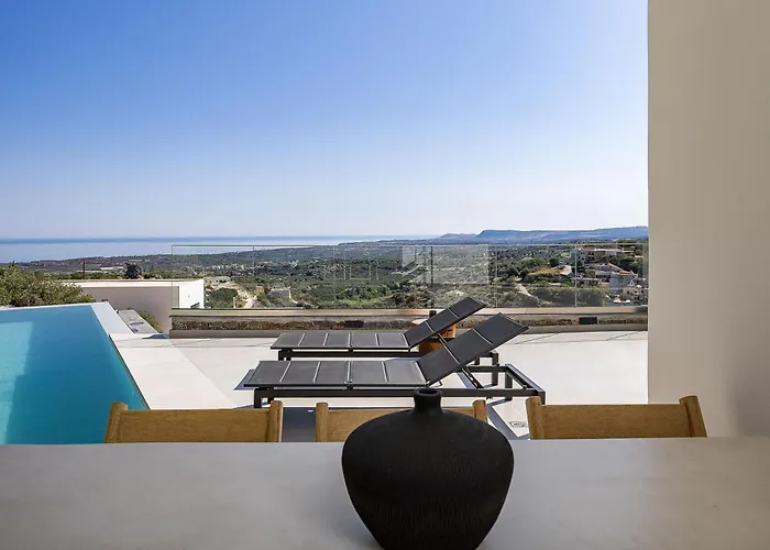 Вілла Avgi With Private Pool And Sea View