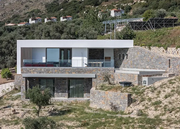 Avgi With Private Pool And Sea View