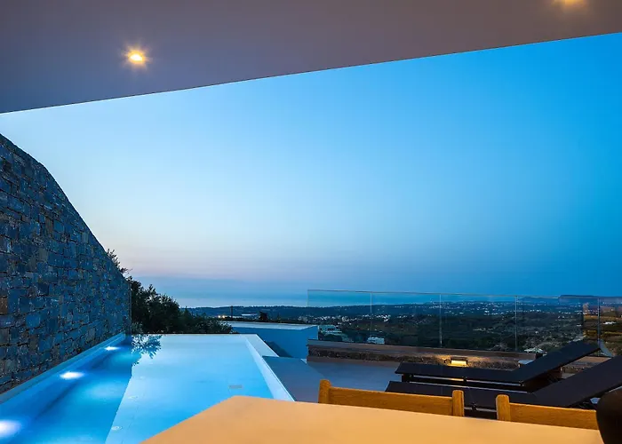 Avgi With Private Pool And Sea View Вілла