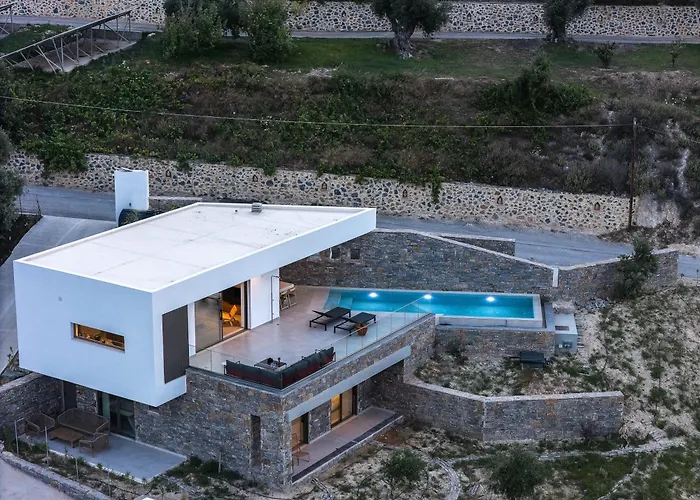 Avgi With Private Pool And Sea View Ретимно (Крит)