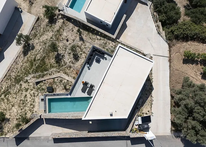 Avgi With Private Pool And Sea View Вілла *