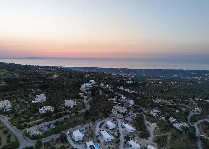 Вілла Avgi With Private Pool And Sea View Ретимно (Крит)