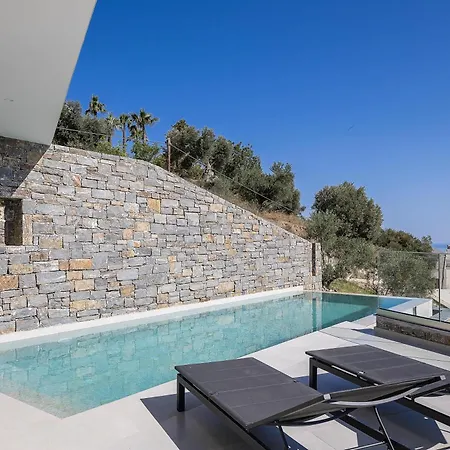 Avgi With Private Pool And Sea View Willa