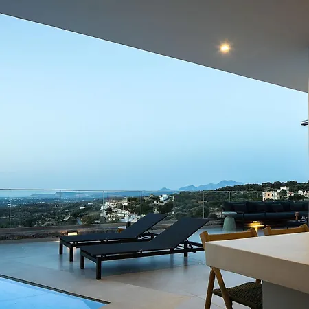 Avgi With Private Pool And Sea View Willa Retimno